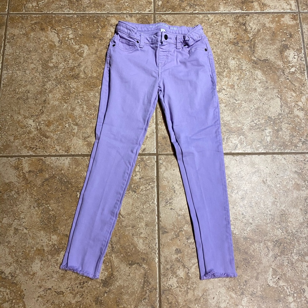 Cat and Jack Purple Jeggings! Good condition!